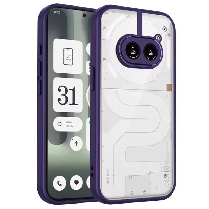 Чехол для Nothing Phone 2A Plus Задняя крышка для Nothing Phone 2A A142P A142 Амортизирующая силиконовая рамка Ударопрочный Прозрачный Матовый Жесткий чехол
