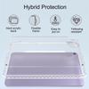 For iPad Air 11 (2025)/(2024) Case Corner Protection Clear Acrylic+TPU Tablet Cover