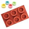 Flower Pot Home Decoration Bakeware Clay Plaster Mold Concrete Mold Cake Tools Candlestick Mould