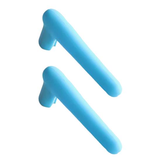 2 шт. Силиконовые накладки на дверные ручки Универсальные Противоударные Антистатические Безопасные Чехлы на ручки дверных рычагов Защитные бамперы Подушки