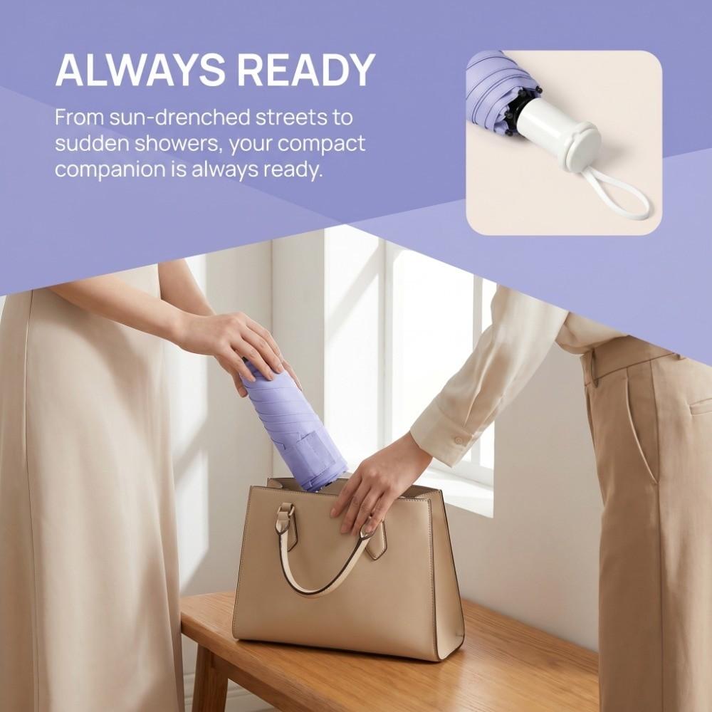 Ultralight Pocket Rain Umbrella Folding Sun Shade Umbrella Portable Pocket Parasol Summer