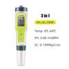 4 in 1 PH Meter PH/TDS/EC/Temperature Meter Digital Water Quality Monitor Tester for Pools Drinking Water Aquariums