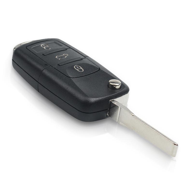 KEYYOU 3 Button Remote Car Key For VW PASSAT Polo Skoda Seat Polo/Golf/Beetle 1J0959753 DA/AH 1K0959753G 434Mhz ID48