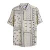 Farah Mens Bandana Print Short-Sleeved Shirt