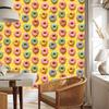 Wallpaper Colorful Donuts Gold and Yellow for Living Room and Bedroom 50x1000