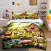 Harmony-filled farm paradise Bedding sets Duvet covers Pillowcases(1* Duvet Cover 2* Pillowcases without duvet insert)