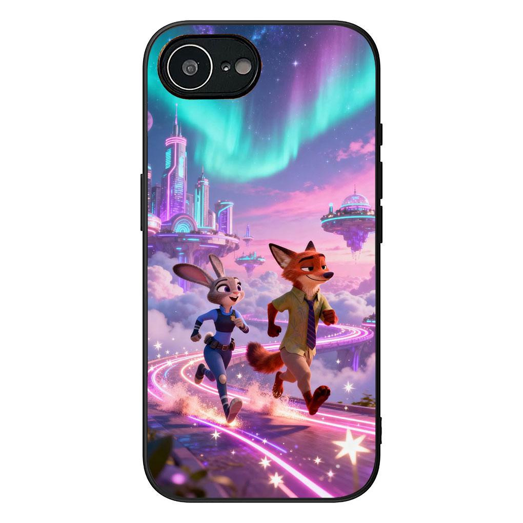 Чехол для телефона для OPPO A38 A18 A17 A40 A60 A80 A16 A78 A79 A54 A58 A57 4G 5G Гибкий чехол Zootopia Джуди Гари Ник 2