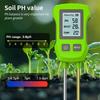 LCD Screen PH/Moisture/Temperature Meter High Accuracy Soil Humidity Detector Flower Plants