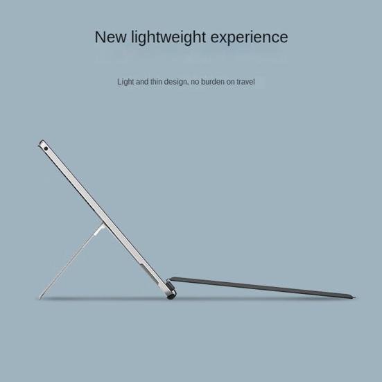 Клавиатура для планшета и защитный чехол для Microsoft Surface Pro Черная беспроводная клавиатура, совместимая с Bluetooth, с цветной подсветкой Пластиковый планшет