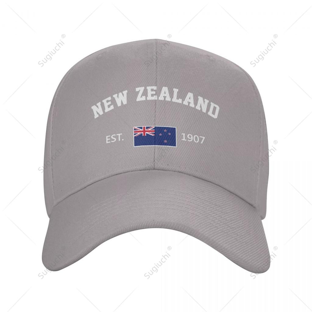 Unisex Baseball Cap New Zealand EST Independence Day Wild Sun Shade Peaked Adjustable Outdoor Caps for Unisex Women