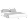 Bed Frame White 120 x 200 cm Engineered Wood
