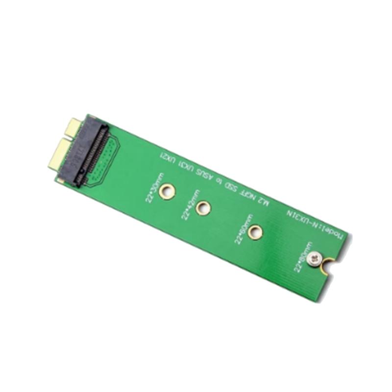 1 шт. Карта-адаптер расширения M.2 NGFFs SSD на 18-контактный для UX21/UX31 Zenbook Карта-адаптер M.2 NGFFs SSD на 18-контактный