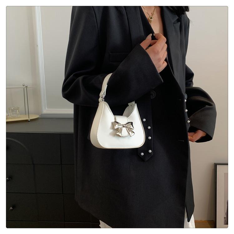 Unique Butterfly Knot Chain Bag 2024 Summer New French Style Shoulder Bag For Women