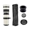 Camera MF Super Telephoto Zoom Lens F/8.316 420800mm T2 Mount with Mmount Adapter Ring 1/4