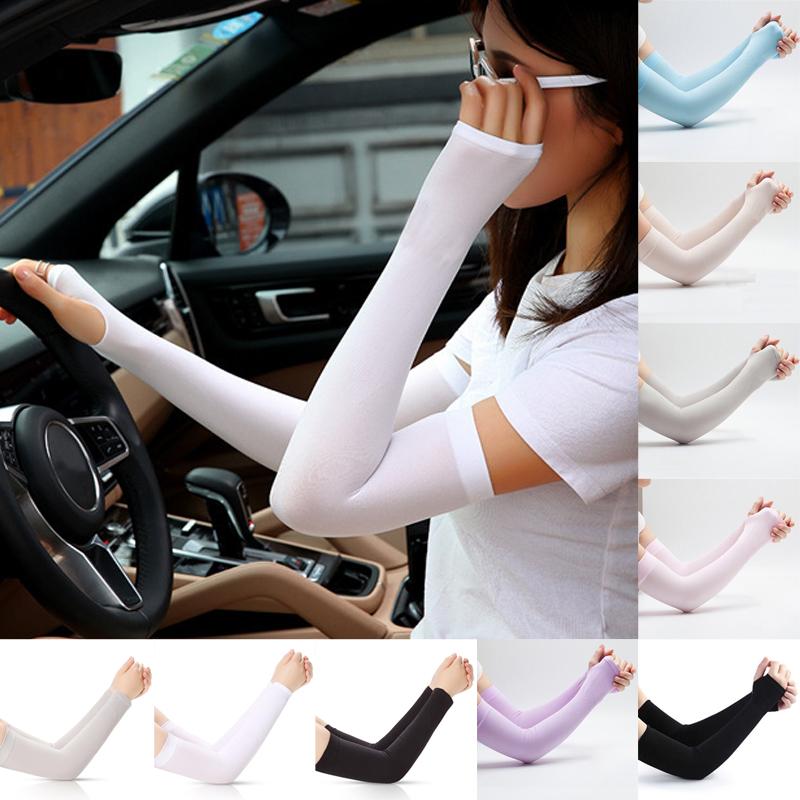 1 Pair Sunscreen Sleeve Sport Arm Cover Summer Arm Sleeve Outdoor Ice Sleeves Cycling