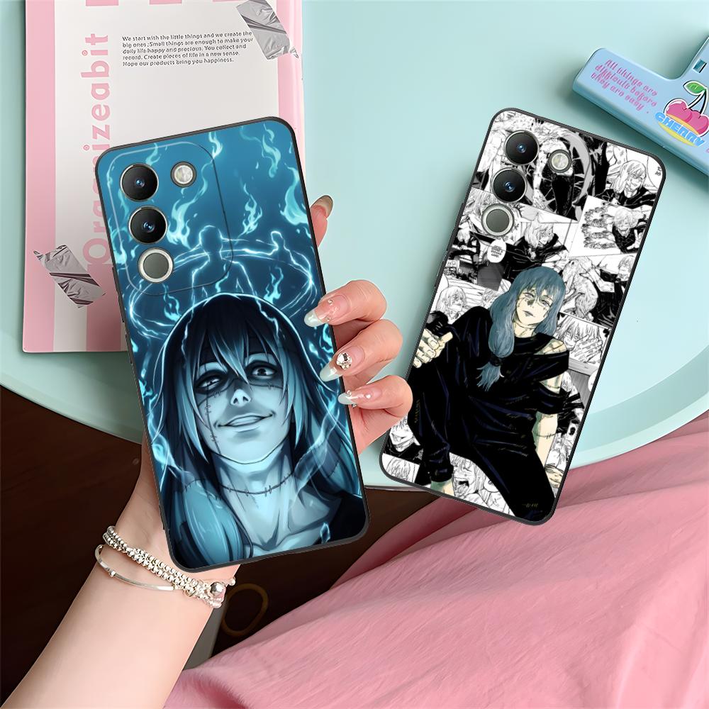 Чехол для телефона JJK Mahito для VIVO Y77 76 75 74 73 72 58 56 55 51 50 38 36 Y19 Y18 Y03 Y01 5G Мягкий ТПУ Ударопрочный Чехол