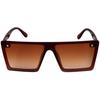 Dervin Flat Design Rectangular Sunglasses for Men & Women - Combo Pack
