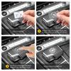 AAIZ1 2/5/10pcs Auto Styling Dashboard Decoration Stickers Accessories For Opel Astra Insignia Mokka Zafira Corsa Vectra Antara Meriva