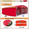 5x10m Outdoor Heavy-Duty Event Canopy with 3-Sided Waterproof Enclosure