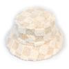 Universal Chemistry Check Fur Ivory Bucket Hat