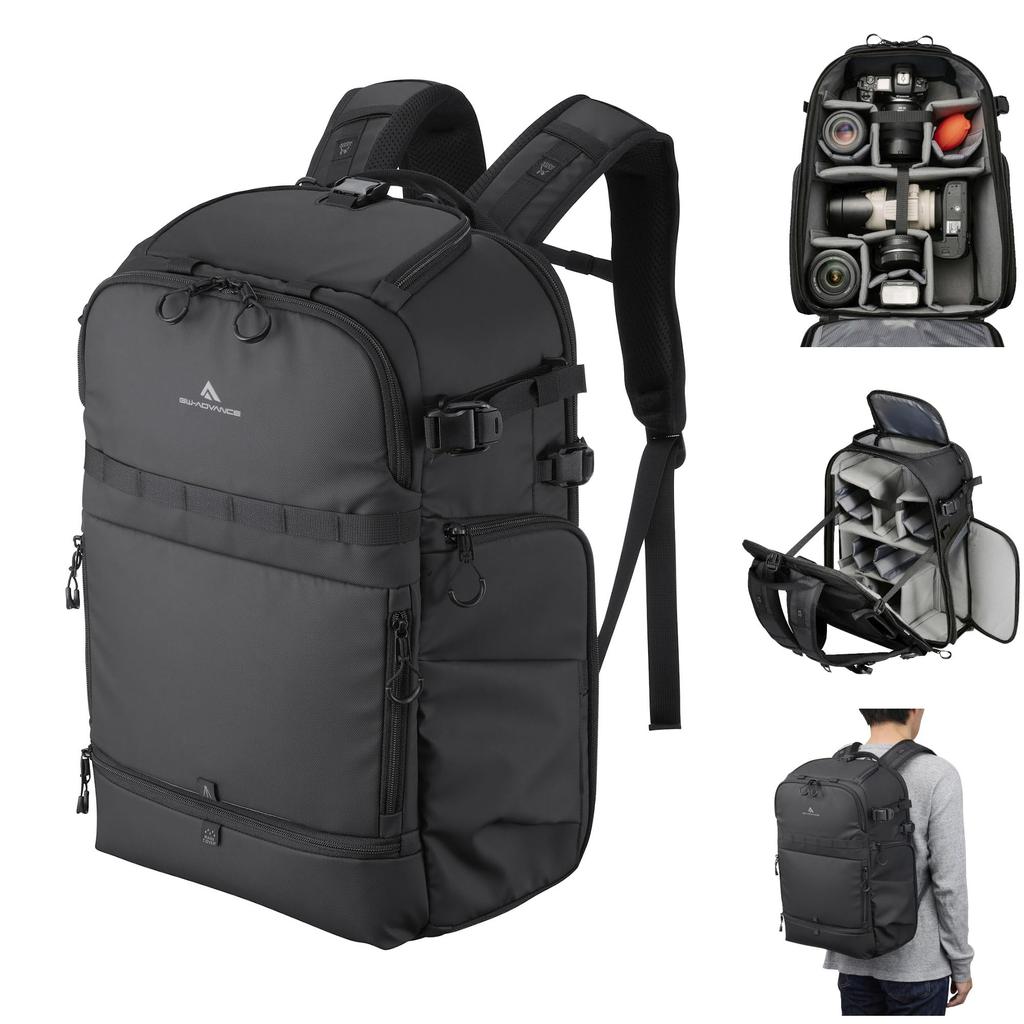 Hakuba Camera Bag Tank Rear Gate Backpack 17 AZ Black AMZSGWATKRGBP17 Access Side Access Security Side Opening Type 4977187005196 GW-ADVANCE 4-way
