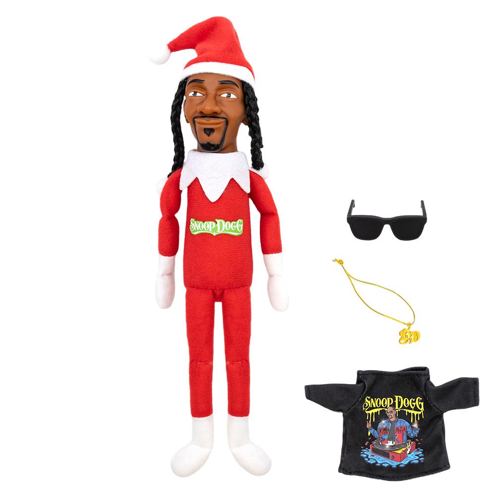 1/2pcs Snoop On A Stoop Christmas Elf Doll 2025 Christmas Decorations Festive Atmosphere Doll Ornament New Year Xmas Gift