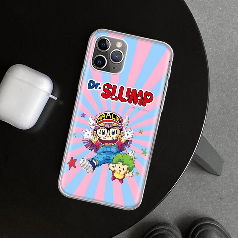 Чехол для телефона Arale Dr Slump для iPhone 11 12 13 Mini 14 15 Plus 16 Pro Max 17 Air 7 8 + SE Художественный Индивидуальный Fundas 11 12 13 Mi