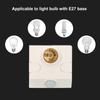 Патрон для лампы с датчиком движения PIR E27, проводка фазы и нуля, активируемая движением светодиодная лампа, основание лампы с регулировкой