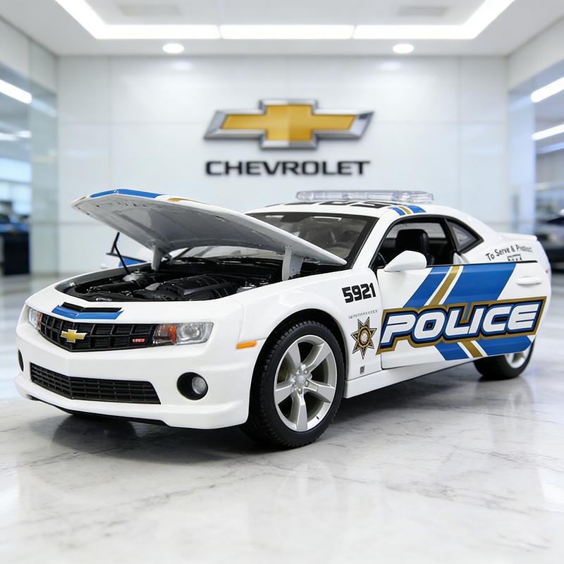Майсто 1:24 Chevrolet Camaro SS RS 2010 Литые модели автомобилей и игрушечные транспортные средства Модель автомобиля Масштабная миниатюрная модель автомобиля Для детей
