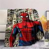 Spider-Man Patterned Comfortable Blanket. Super Soft Fleece, Soft, Comfortable, and Lightweight.Suitable as a Gift