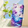 Dream Butterfly Forest Luxury Painted Leather Case Wallet Book Style Cover for Oppo A72/A52/A92 4G,A36 4G,Reno 8/9,Realme 8/9/10/11/12...