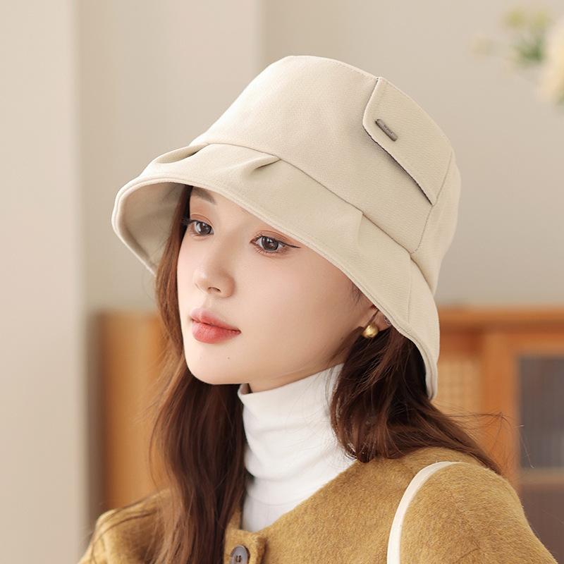 Early spring travel shade fisherman's hat children autumn and winter fashion folding shopping sun hat casual versatile women's basin hat