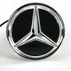 Для автомобиля Mercedes Benz Передняя решетка Логотип Свет Светодиодный значок Наклейка Светящаяся Декоративная подсветка Для Mercedes Benz A B C GLK GLE W205 W2
