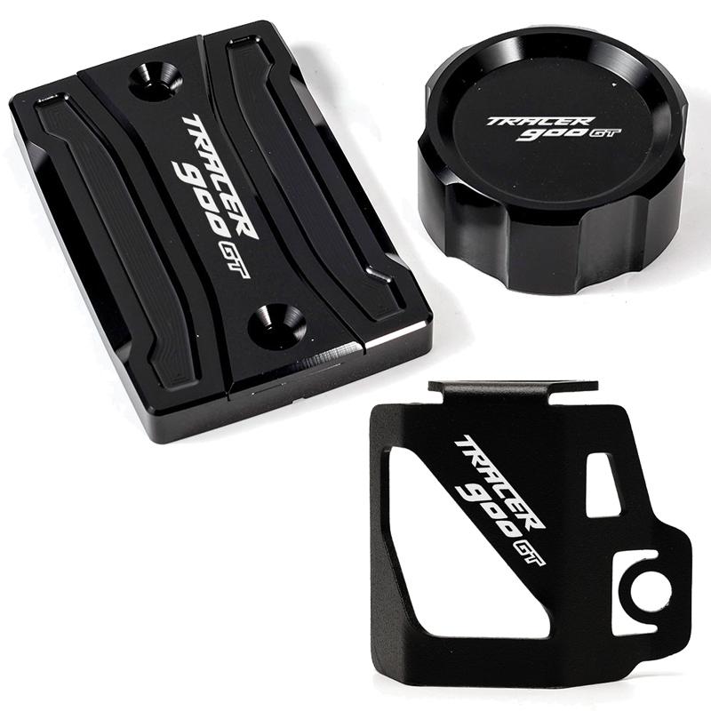 Для Yamaha TRACER 900/GT 900GT 2018 мотоциклетные передние крышки главного бачка тормозной жидкости и задняя крышка масляного бака