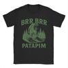 Мужские футболки Patapim The Brr Brr Forest Troll Итальянский мозговой штурм Винтажная хлопковая футболка с коротким рукавом Футболки Топы Вечеринка