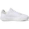 adidas Женские кроссовки на платформе Court Platform Cln 'White Gold Metallic' GZ1689