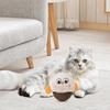 Игрушка для кошек в форме совы, качающаяся основа, грызунок, игрушки для прорезывания зубов у котят, с кошачьей мятой, для мелких пород, от скуки, дрессировки, развлечения, на каждый день