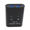 USB ручной переключатель 2 порта USB конвертер разветвитель для 2 ПК совместное использование USB периферийных устройств принтера офиса дома USB 3.0 концентратор