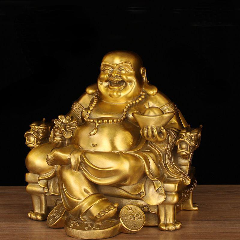 Китайский сидящий лотос тканевая сумка Будда Майтрейя Будда украшения привлекают богатство гостиная вход украшения подарки на открытие