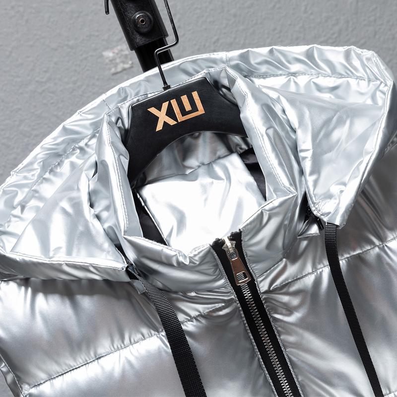 Плюс размер S-6XL зимняя мужская куртка без рукавов с капюшоном повседневный толстый теплый жилет для мужчин верхняя одежда