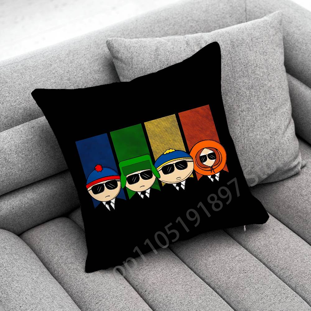Kenny Stan Marsh Towelie S-South P-Park Throw Pillow Case For 40X40Cm 45X45Cm 50X50Cm 30X30Cm Square Office Pillowship Cover