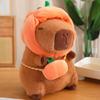 Vegetables Kapibala Dolls Peppers Carrot Capybara Plush Toys Children's Birthday Gifts Will Be Called Rag Dolls