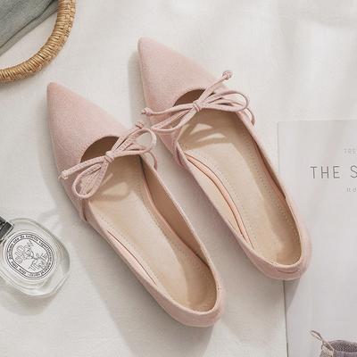 2025 новые вечерние туфли туфли в сказочном стиле с юбками подружки невесты французский острый носок неглубокий вырез плоская подошва туфли лето и осень