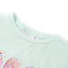 T-shirt pour enfants menthe claire 92/104/116/128/140