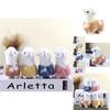 Adorable Plush Alpaca Keychain Charming Small Stuffed Toy For Bags And Gifts