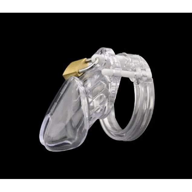 Male Chastity Cage Device Small/Standard Cock Cage with Rings Erotics Urethral Brass Lock Locking Sex Toys for Men Adults