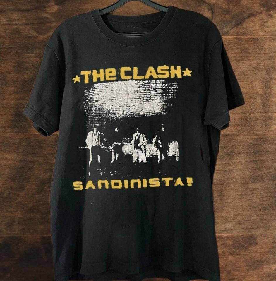 The Clash 80s Tour Gift For Fans S to 3XL Unisex Black T-shirt