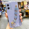 Чехол-цепочка с покрытием Love Heart для Xiaomi POCO F7 Pro F7, ультрамягкий силиконовый противоударный чехол для Poco F7Ultra F7Pro