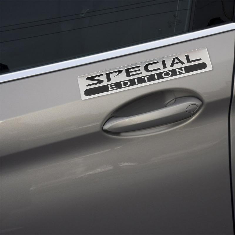 3D металлическая наклейка на автомобиль ОГРАНИЧЕННЫЙ ВЫПУСК/СПЕЦИАЛЬНЫЙ ВЫПУСК Наклейка на корпус мотоцикла Эмблема на крыло Наклейка Модификация внешнего вида