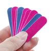 100 pcs Single-use Wood Chip Nail File Blue Veneer File Professional Disposable Nail Files  Women